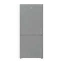 Beko BBM505X 505L Bottom Mount Fridge, Front view