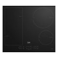 Beko Induction 60cm Built-In Cooktop with Indy Flex Zone BCT600IG, Front View