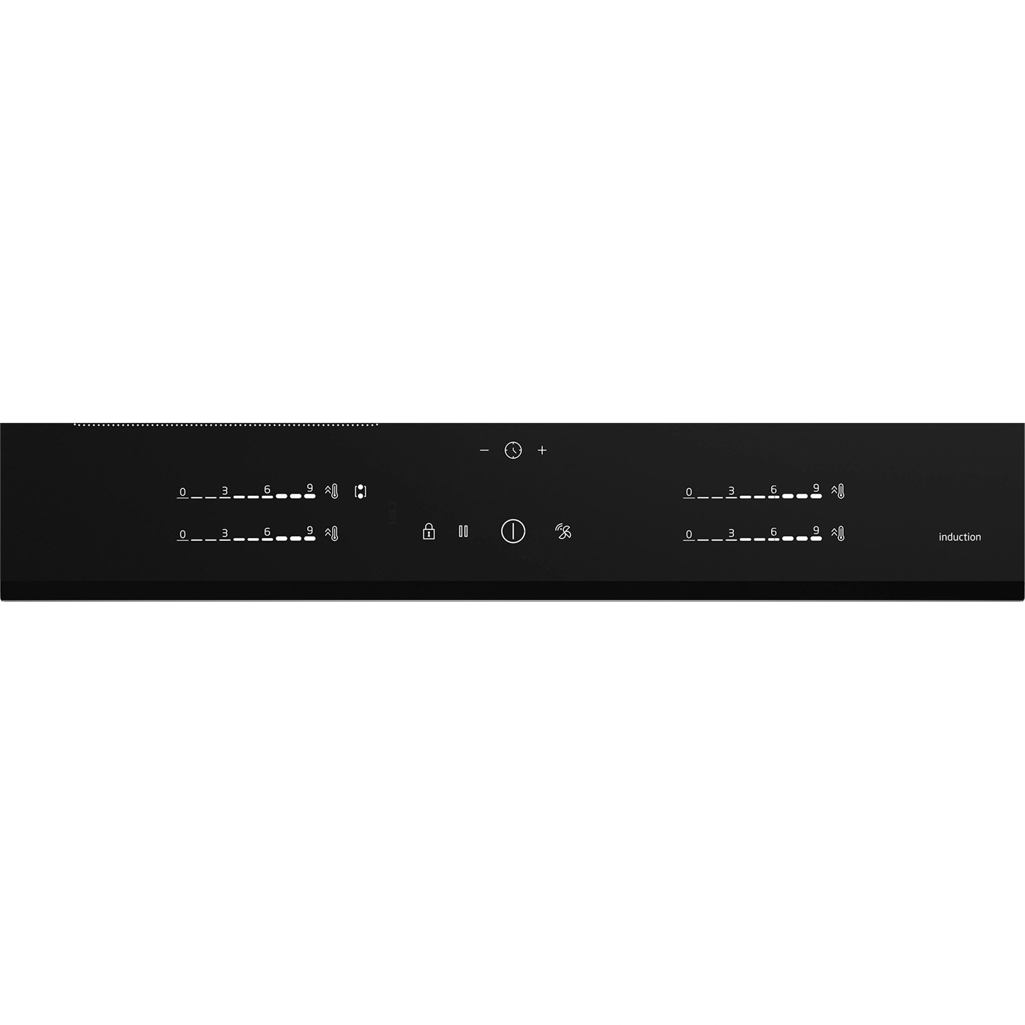 Beko Induction 60cm Built-In Cooktop with Indy Flex Zone BCT601IGN, Control View
