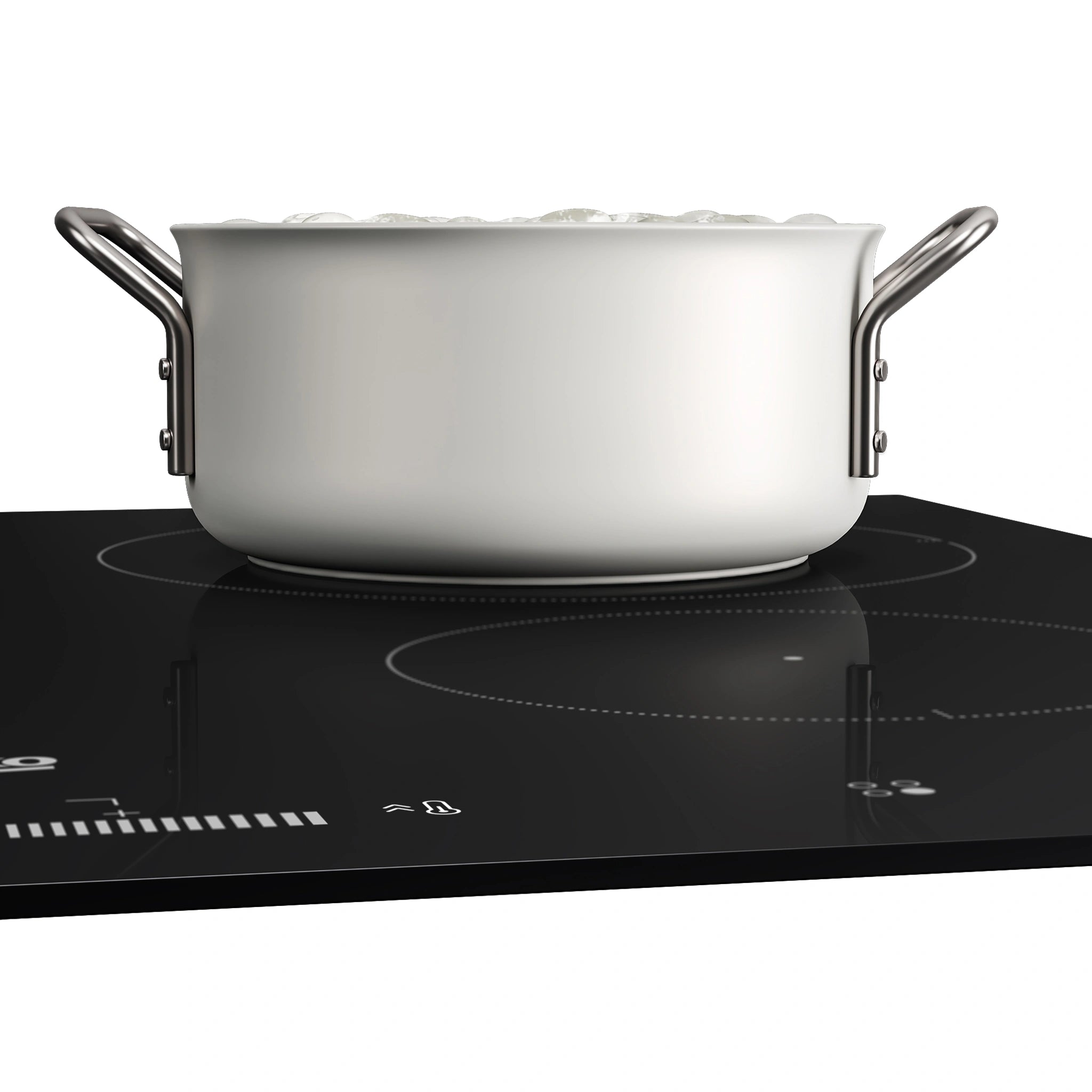 Beko Induction 60cm Built-In Cooktop with Indy Flex Zone BCT601IGN, Cooking Hob Booster Feature
