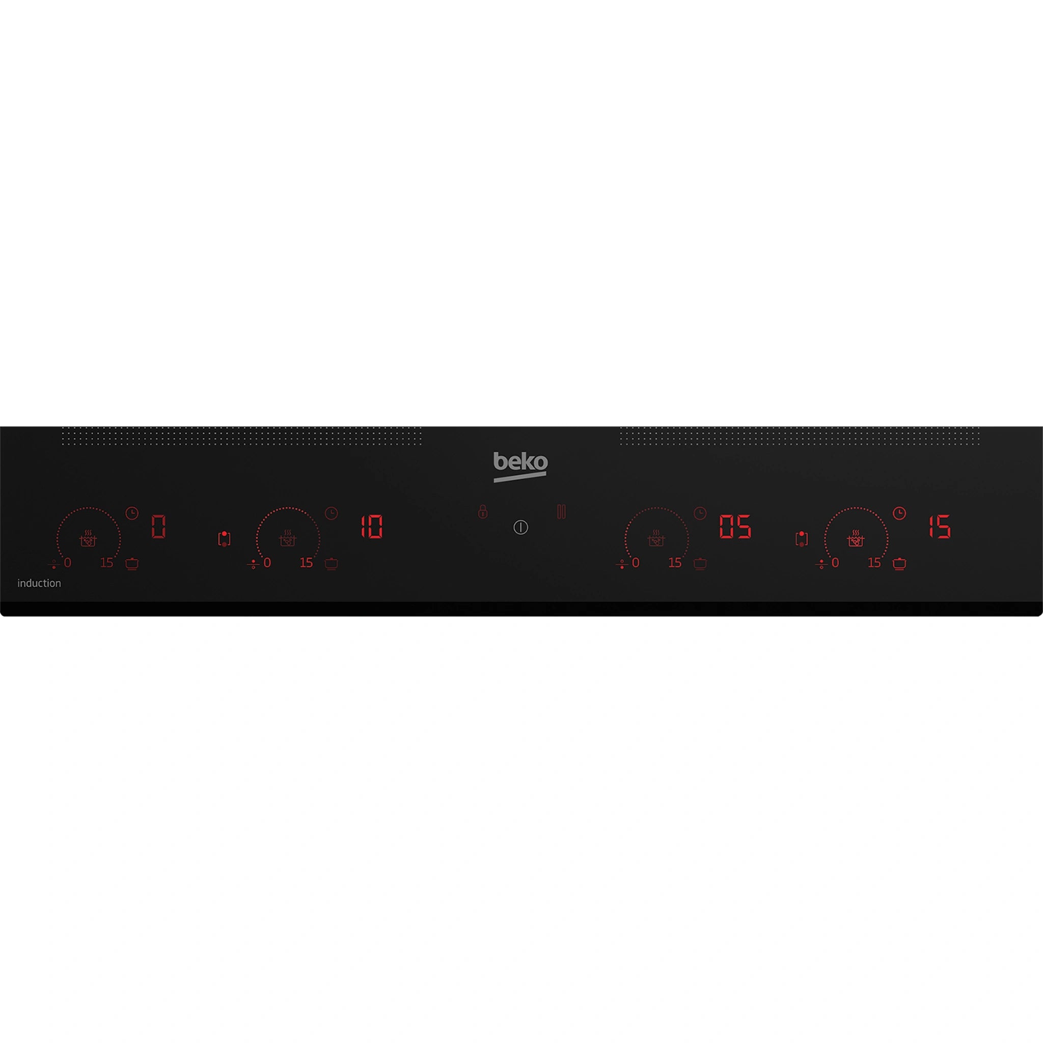 Beko Built-In Cooktop Induction 60cm BCT604IG, Control View