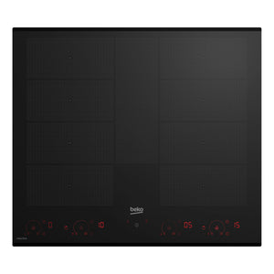 Beko Built-In Cooktop Induction 60cm BCT604IG, Front View