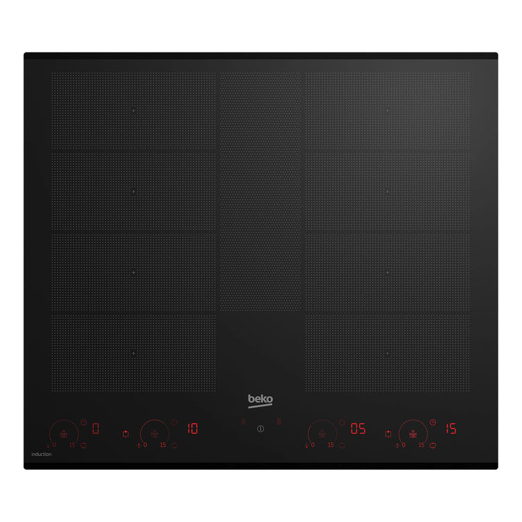 Beko Built-In Cooktop Induction 60cm BCT604IG, Front View