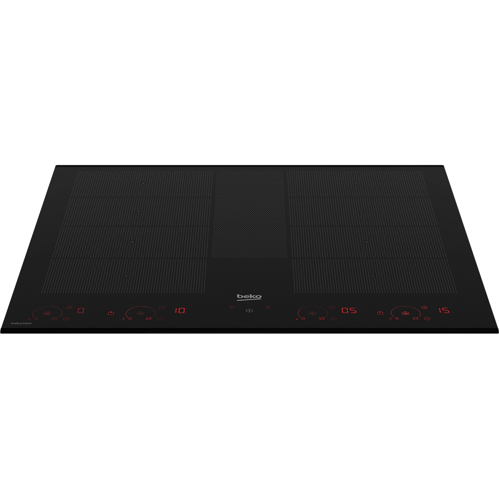 Beko Built-In Cooktop Induction 60cm BCT604IG, Top View