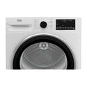 Beko 8kg Sensor Controlled Condenser Tumble Dryer BDCB8020W, Panel perspective view