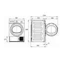 Beko BDP710W 7kg Heat Pump Dryer