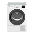 Beko 8kg Sensor Controlled Heat Pump Dryer BDP810W, Front view