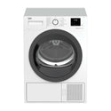 Beko 8kg Sensor Controlled Heat Pump Dryer BDP810W, Front view