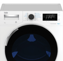 Beko 8kg Sensor Controlled Hybrid Heat Pump Dryer BDP83HW, Panel perspective view