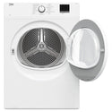 Beko 7kg Rear Vented Tumble Dryer BDV70WG, Front view with door open