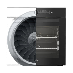 Beko 60cm Built-In Oven BBO6850MDX, Aeroperfect FV GG 3 Au Version