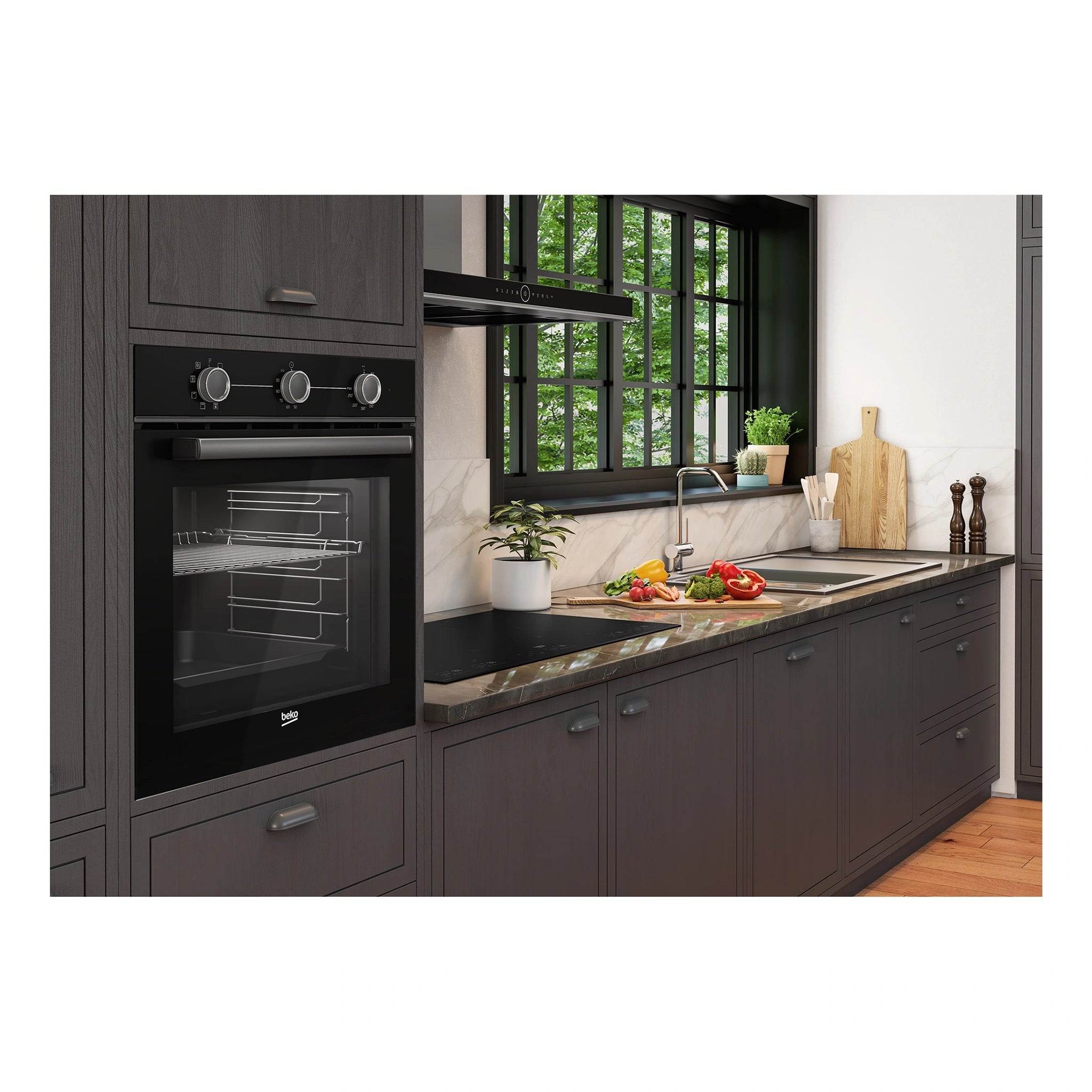 Beko BBO6850MDX 60cm Built-In Oven