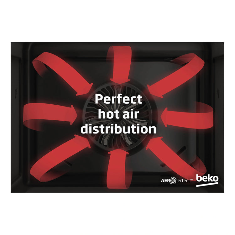 Beko 60cm Multifunction Oven with SteamAdd and Airfry BBO6851MDX, Feature 2