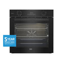 Beko 60cm Multifunction Oven with SteamAdd and Airfry BBO6851MDX, Warranty