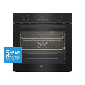 Beko 60cm Multifunction Oven with SteamAdd and Airfry BBO6851MDX, Warranty