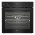 Beko Aero Perfect Built-In Oven 60cm with Air Fry, Steam Add & Pyrolytic Cleaning BBO6851PDX1, Front View