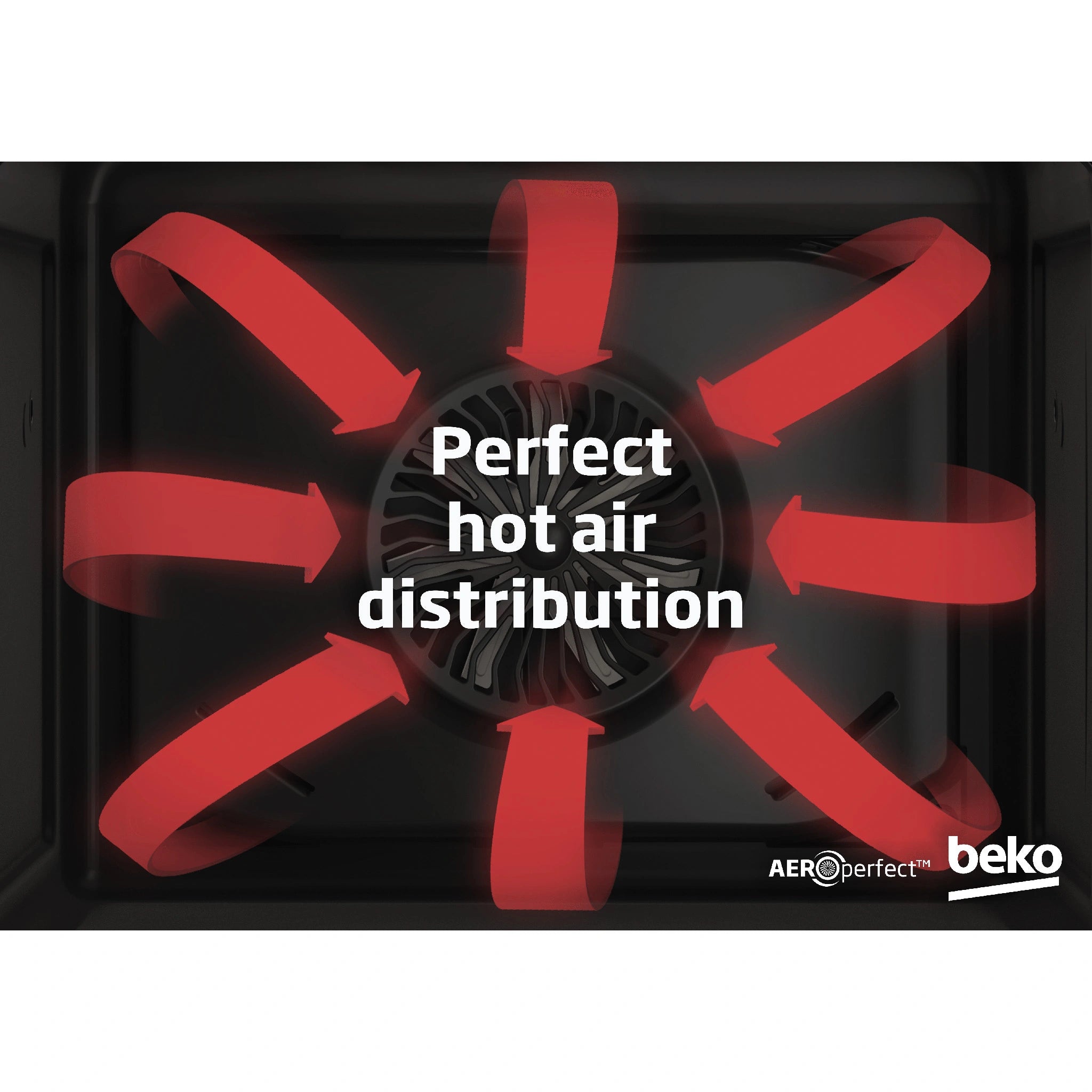 Beko 60cm Pyrolytic Multifunction Oven with Steam Add and Air Fry BBO6851PDX, Feature 1