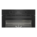 Beko 60cm Built-In Oven with Airfry Steam Assist &amp; Pyrolytic Cleaning BBO6851PSDX, Control Panel View