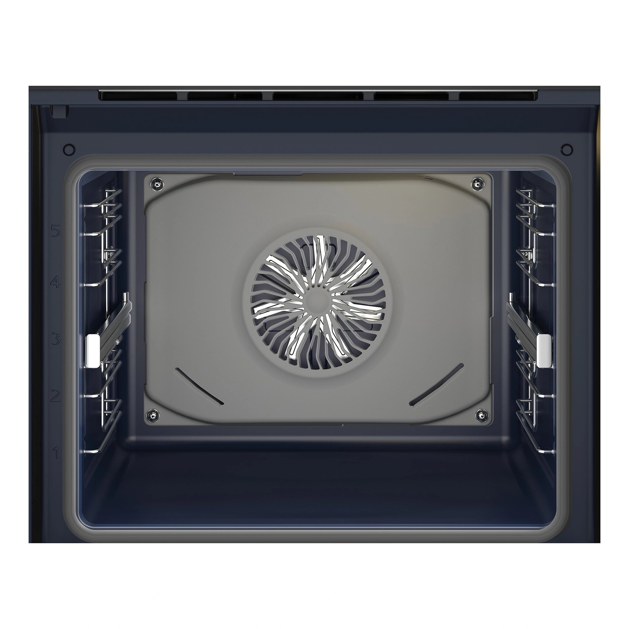 Beko 60cm Multi Function Steam Assisted Black BBO6852SDX, Back Side Fan View