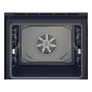 Beko 60cm Multi Function Steam Assisted Black BBO6852SDX, Back Side Fan View