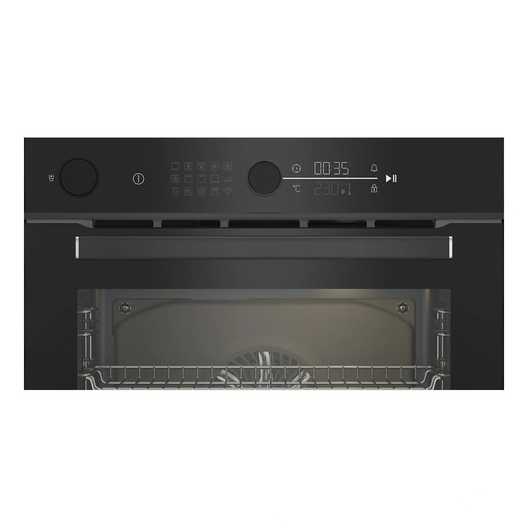 Beko 60cm Multi Function Steam Assisted Black BBO6852SDX, Control Panel View