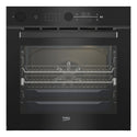 Beko 60cm Multi Function Steam Assisted Black BBO6852SDX, Front View