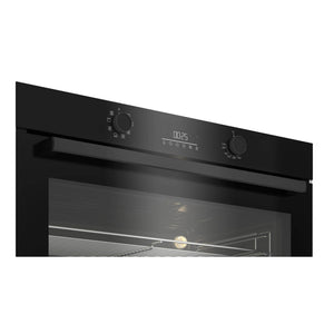 Beko 90cm Twin Fan Multifunction Built-in Oven BBO91271MDX, Right Side View