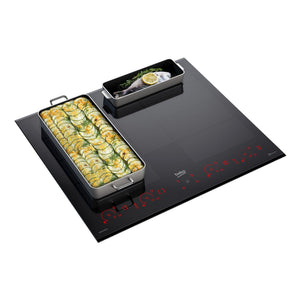 Beko Flexy Induction 90cm Built-In Cooktop with Luminous Control BCT904IG, Feature 3