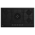 Beko 90cm Built-In Gas Stovetop With 4 Gas 1 Wok Burner BCT90GG1, Front View