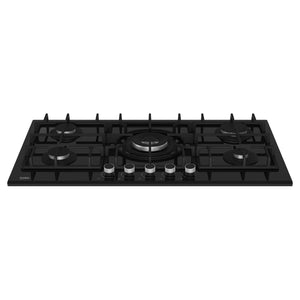 Beko 90cm Built-In Gas Stovetop With 4 Gas 1 Wok Burner BCT90GG1, Side View