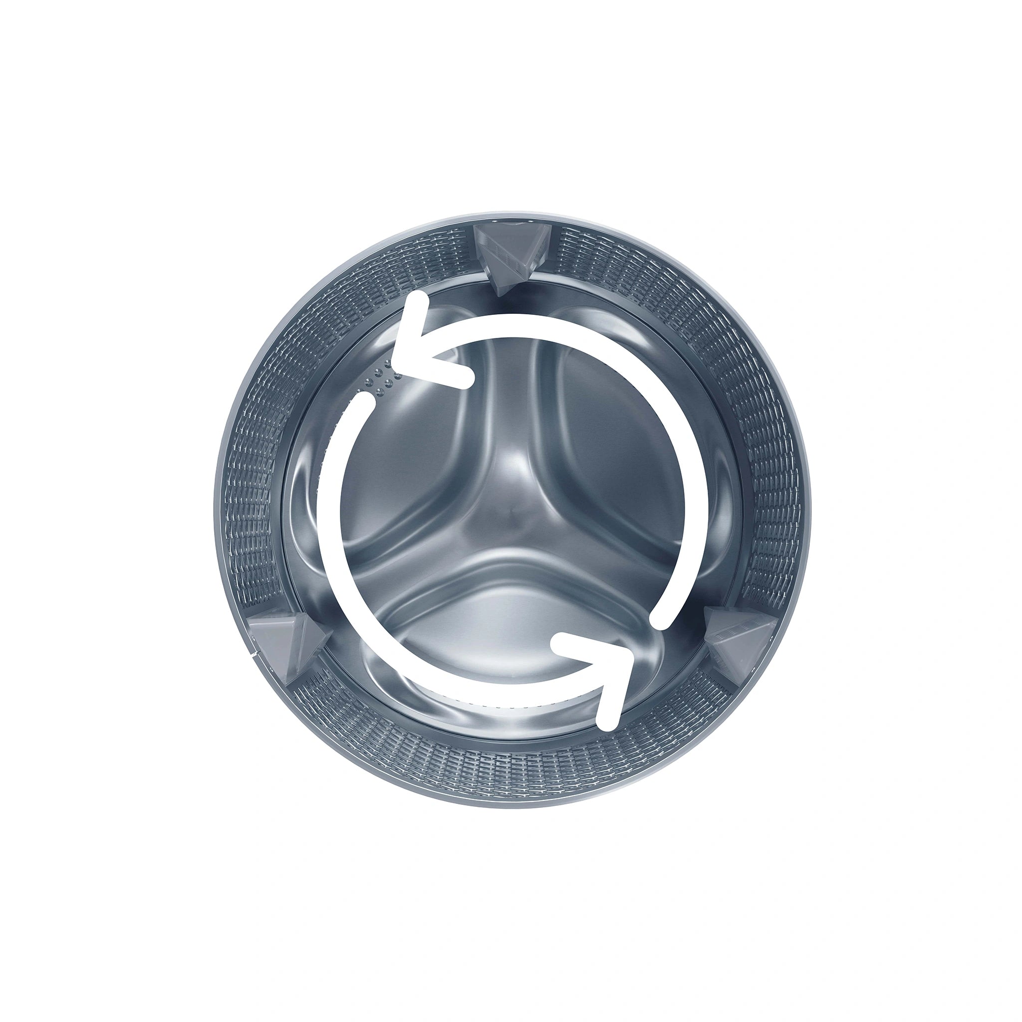 Beko 10 kg Hybrid Heat Pump with Steam & Wi-Fi BDPB104HW, Reverse Drum Feature Visual AU