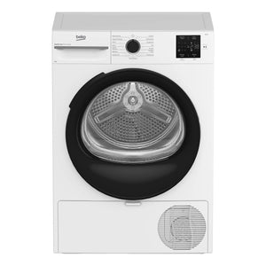 Beko 8kg Heat Pump Dryer BDPB8010W, Front View