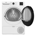 Beko 8kg Heat Pump Dryer BDPB8010W, Front View With Door Open