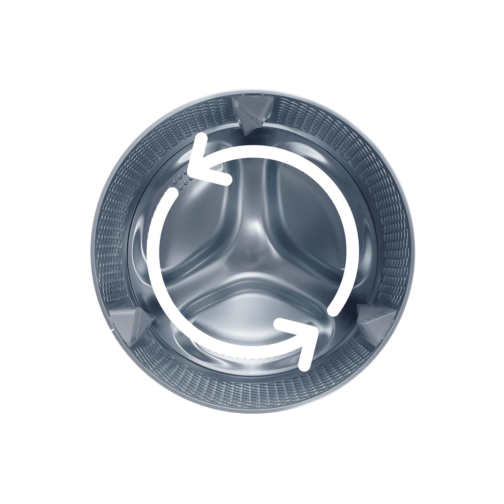 Beko 8kg Heat Pump Dryer BDPB8010W, Reverse Drum Feature Visual AU