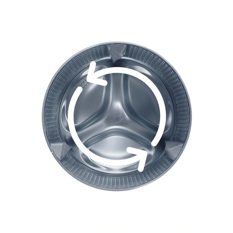 Beko 8kg Heat Pump Dryer BDPB8010W, Reverse Drum Feature Visual AU