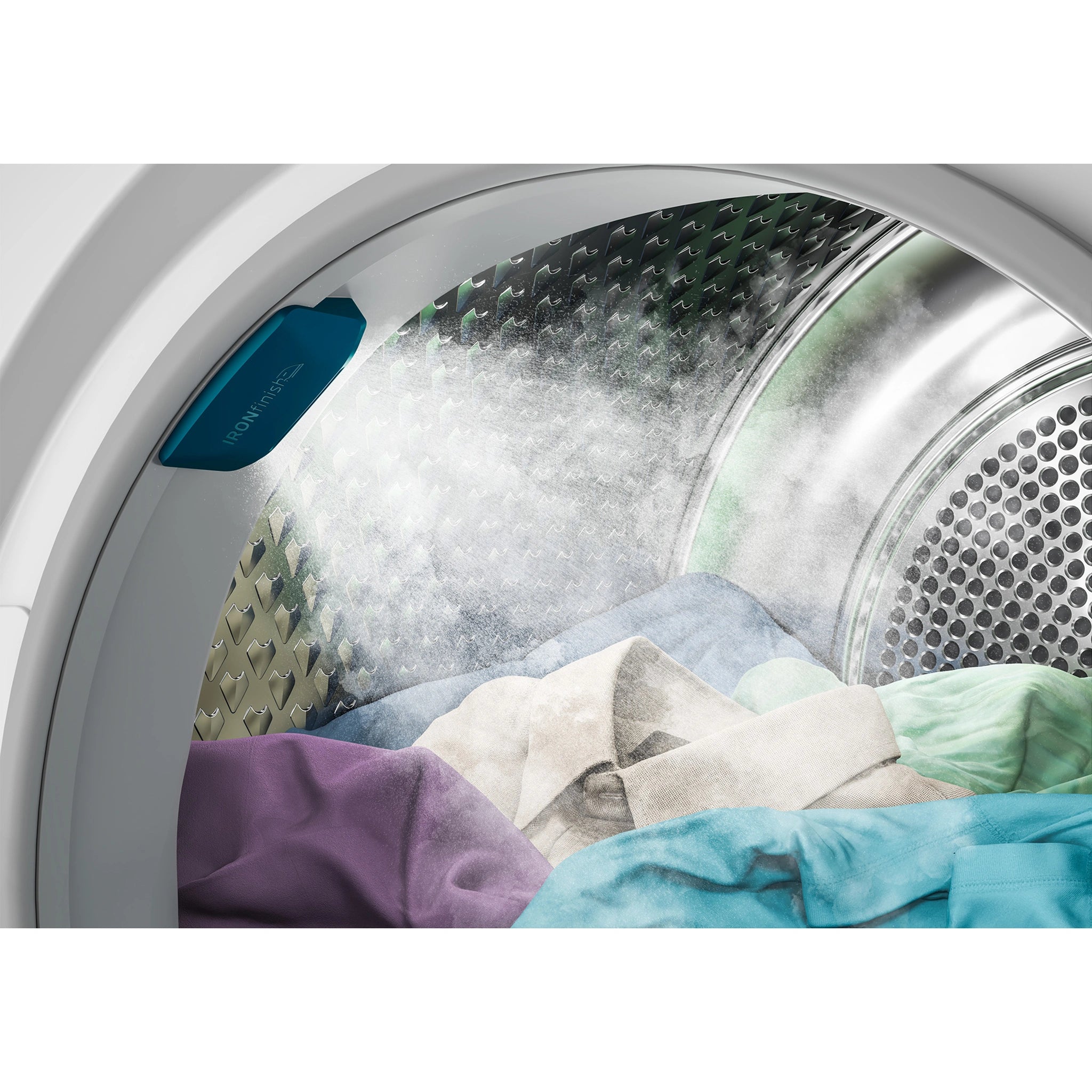 Beko 8kg Heat Pump Tumble Dryer with Steam & Wi-Fi – White BDPB802SW, Wash