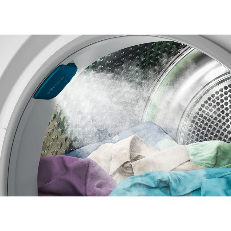 Beko 8kg Heat Pump Tumble Dryer with Steam & Wi-Fi – White BDPB802SW, Wash