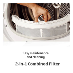 Beko 9kg White Heat Pump Dryer with Steam & WiFi BDPB903SW, Features