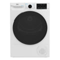 Beko 9kg White Heat Pump Dryer with Steam & WiFi BDPB903SW, Front View