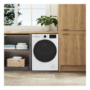 Beko 9kg White Heat Pump Dryer with Steam & WiFi BDPB903SW, Features