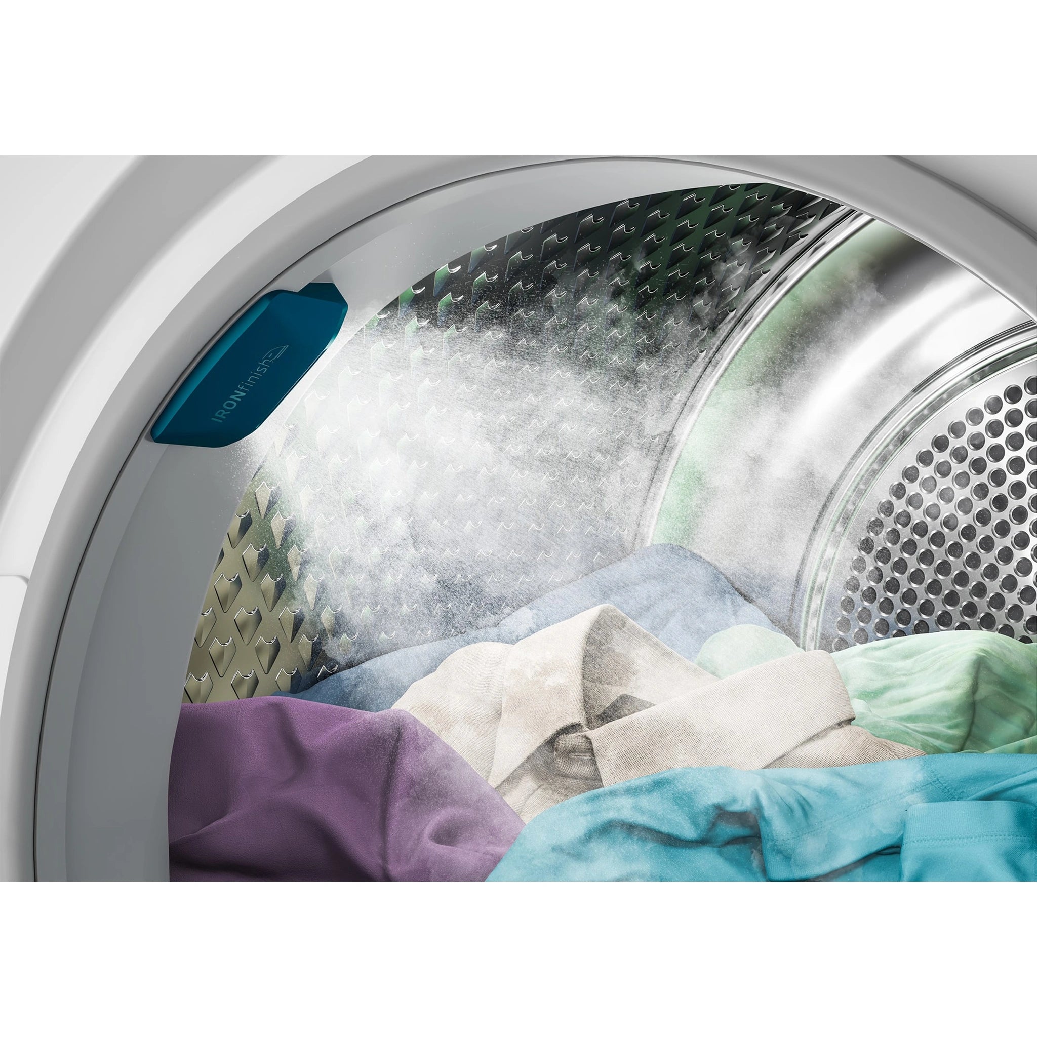 Beko 9 kg Hybrid Heat Pump with Steam & Wi-Fi BDPB904HG, IronFinish TD Feature Visual V.2 Preview Master