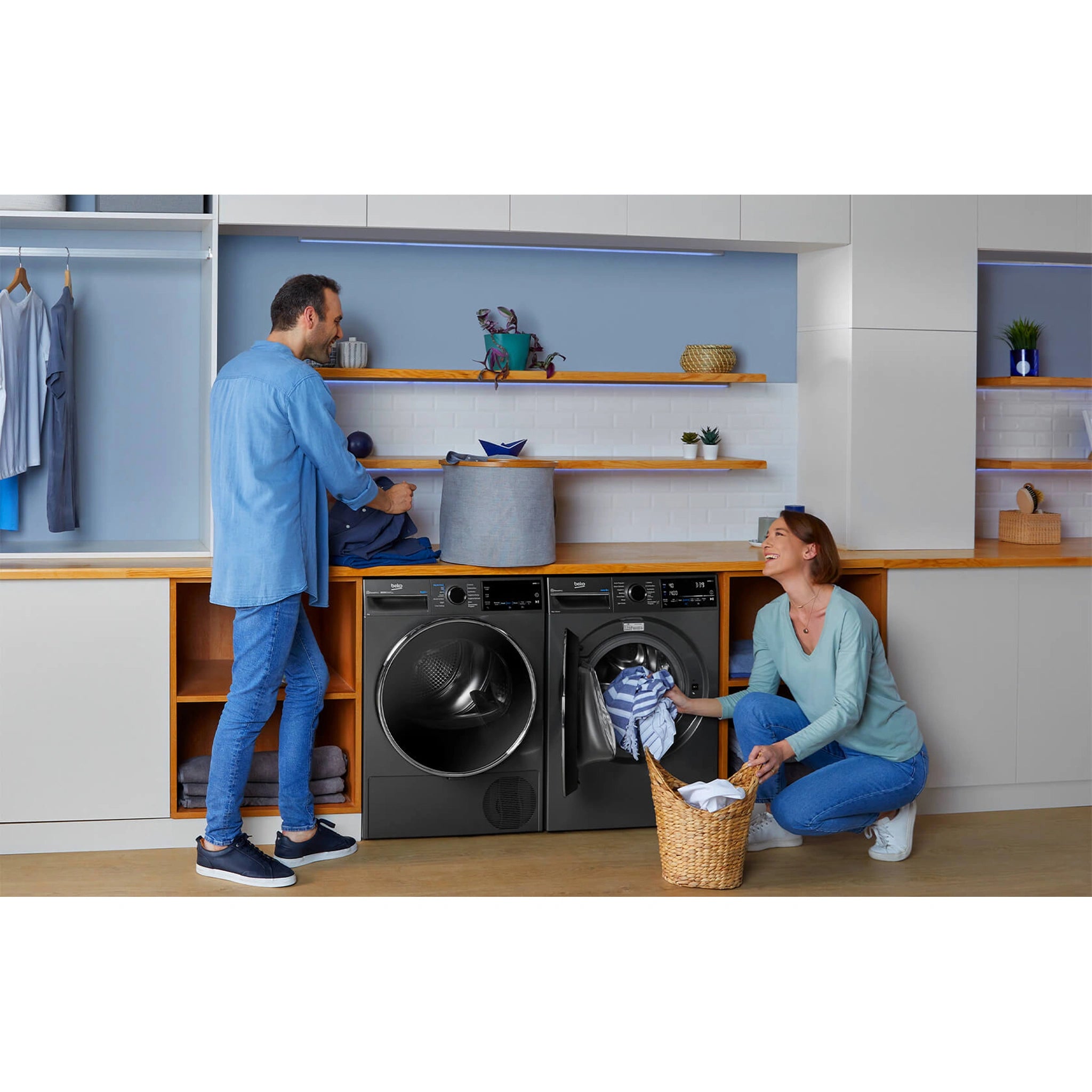 Beko BDPB904HG 9 kg Hybrid Heat Pump with Steam & Wi-Fi