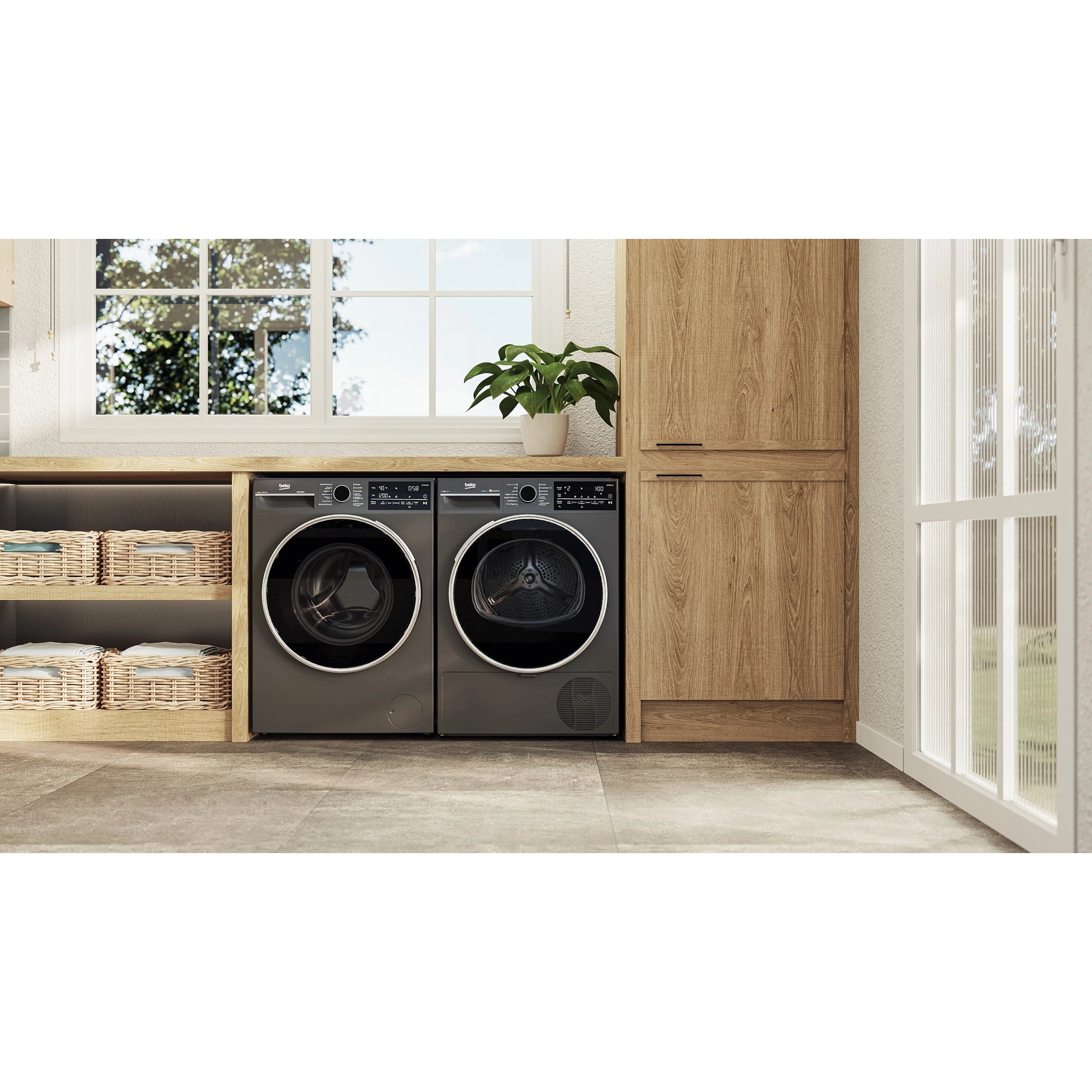 Beko BDPB904HG 9 kg Hybrid Heat Pump with Steam & Wi-Fi