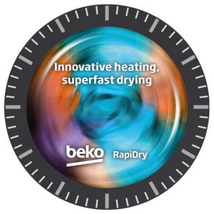 Beko 9 kg Hybrid Heat Pump with Steam & Wi-Fi BDPB904HG, Rapidry Door Sticker POSM Preview Master