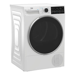 Beko 9 kg Hybrid Heat Pump with Steam & Wi-Fi BDPB904HW, Left Side View