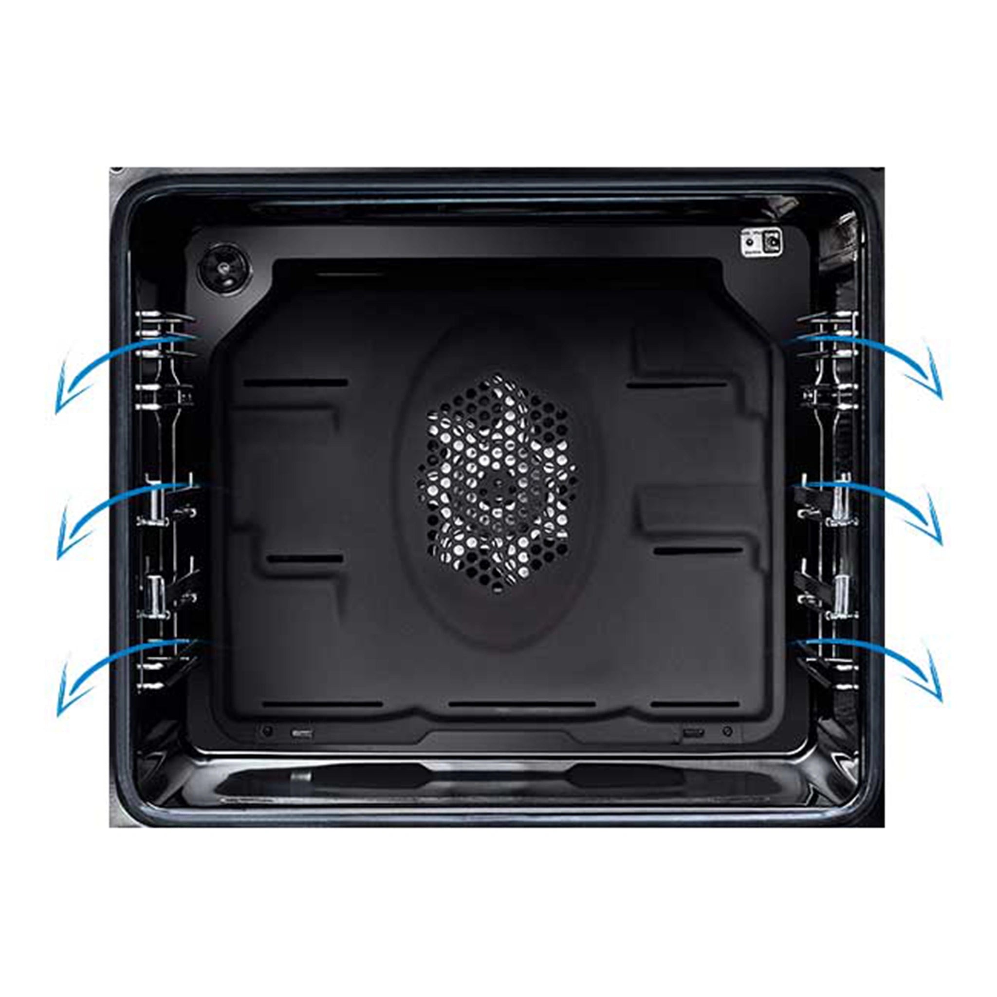 Beko 60cm Multifunction Freestanding Cooker BFC60EMW1, Inside View 2