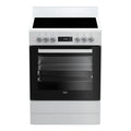 Beko 60cm Electric White Freestanding Oven BFC60VMW1, Front View