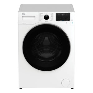Beko 8.5 kg SteamCure Washing Machine with Bluetooth BFL8520W, Front View
