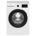 Beko 8kg EnergySpin Front Load Washing Machine with Steam BFLB8010W, Front View