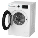 Beko 8kg EnergySpin Front Load Washing Machine with Steam BFLB8010W, Right Side View